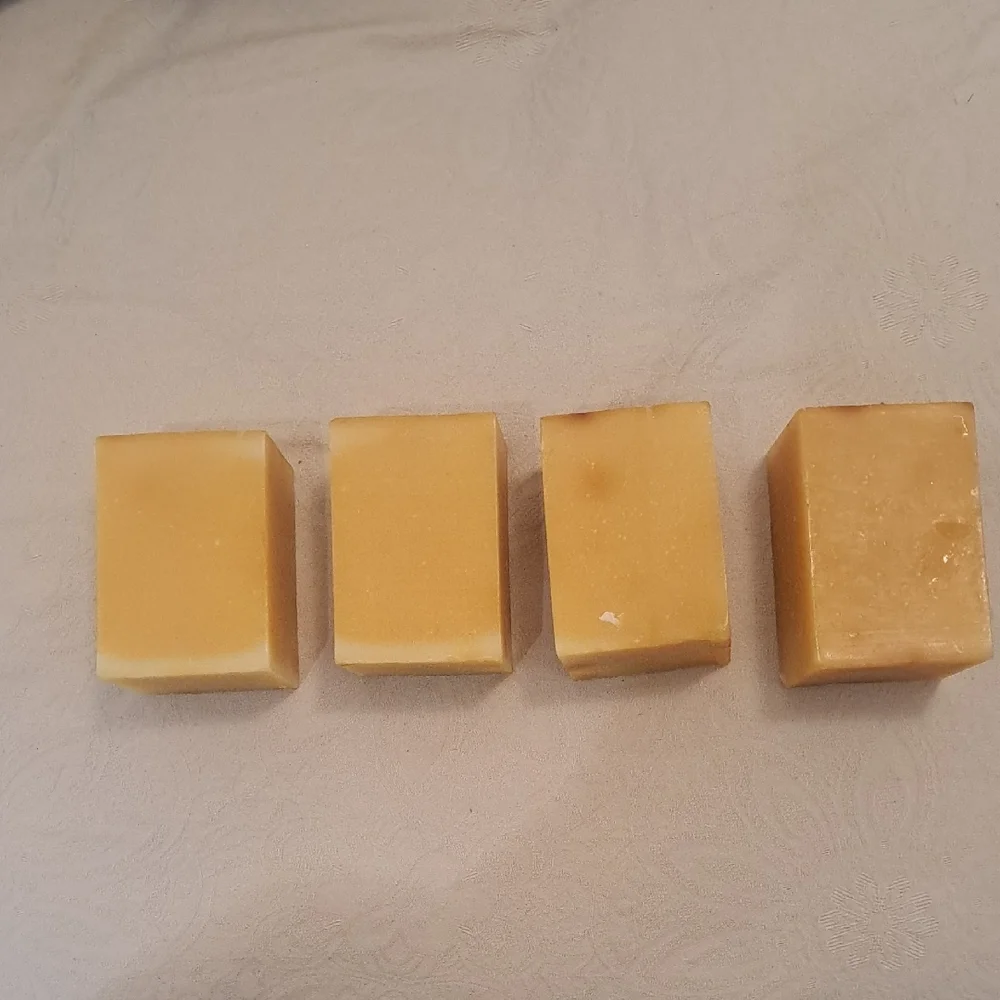 4 Sulfur New Natural Handmade Soap Bars